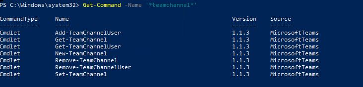 download microsoft teams powershell module